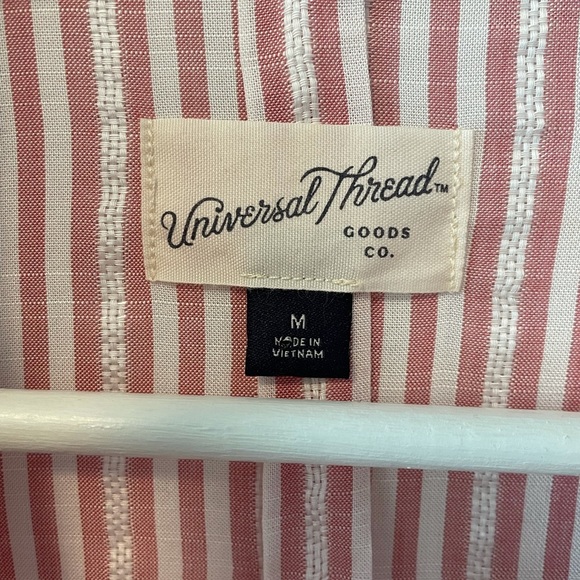 Universal Thread Pinstripe Button Up Shirt - Picture 7 of 12